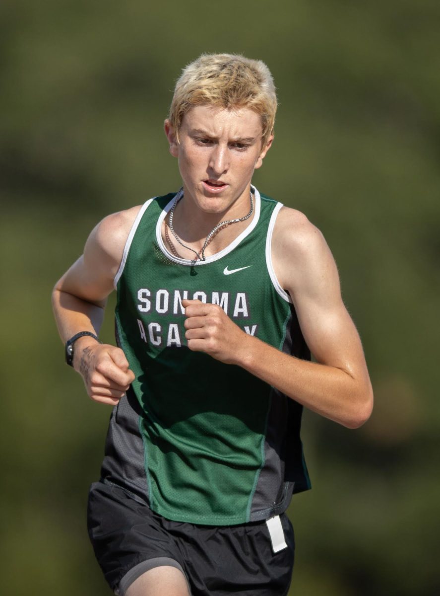 September 10, 2025; Santa Rosa, CA, USA; Photosession for the Sonoma Academy XC Team, boys and girls, on Wednesday, Sept 10, 2025.  at Spring Lake Regional Park;  (Photo credit: Charles Y Chang)