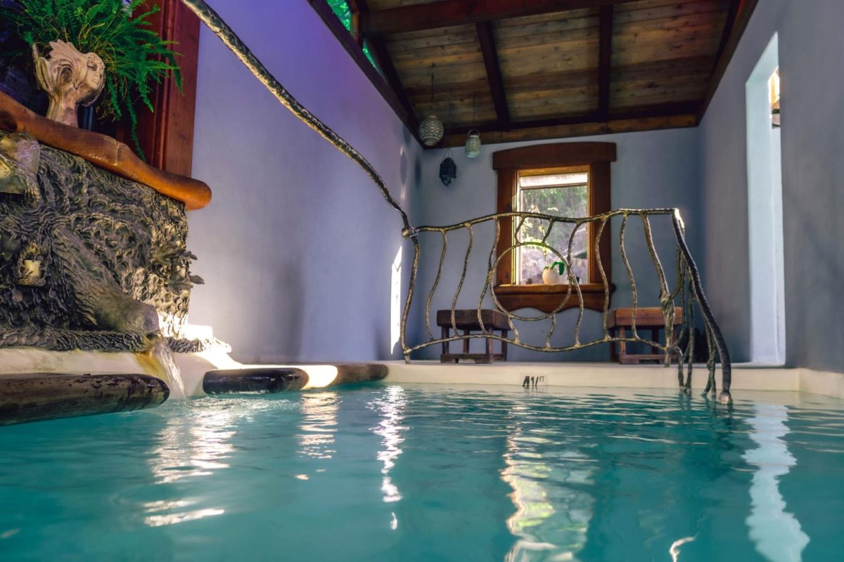 The pools, courtesy of Harbin Hot Springs
