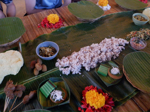 Final feast on Bali Passport Trip